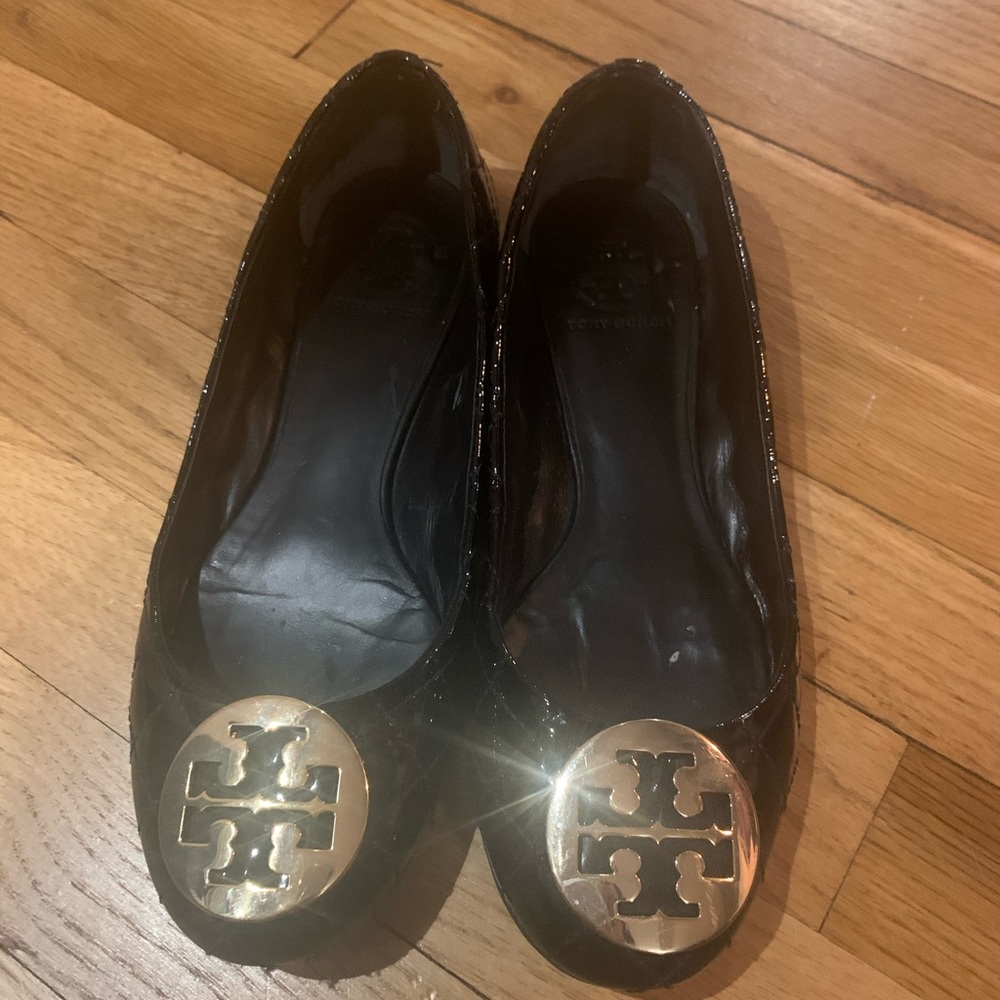 Tory Burch back flats. Size 7